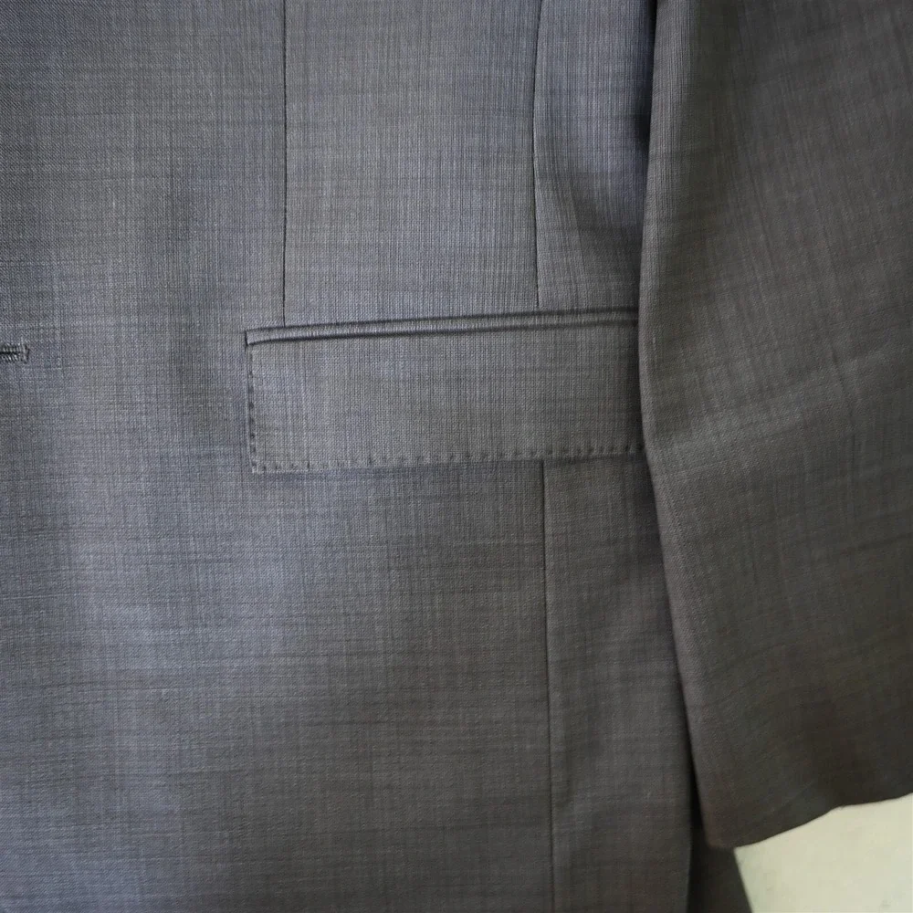 Joseph Abboud 40R Brown Super‎ 120s Wool Mens Blazer Suit Jacket Sport Coat